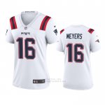 Camiseta NFL Game Mujer New England Patriots Jakobi Meyers 2020 Blanco