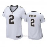 Camiseta NFL Game Mujer New Orleans Saints Jameis Winston Blanco