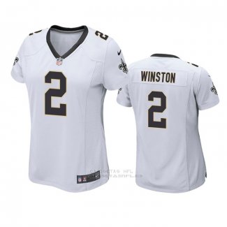 Camiseta NFL Game Mujer New Orleans Saints Jameis Winston Blanco