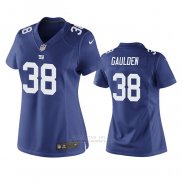 Camiseta NFL Game Mujer New York Giants Rashaan Gaulden Azul