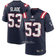 Camiseta NFL Game New England Patriots Chris Slade Retired Azul
