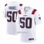 Camiseta NFL Game New England Patriots Mike Vrabel Retired Blanco