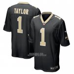Camiseta NFL Game New Orleans Saints Alontae Taylor Negro