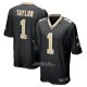 Camiseta NFL Game New Orleans Saints Alontae Taylor Negro