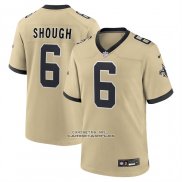 Camiseta NFL Game New Orleans Saints Tyler Shough Alterno Oro