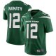 Camiseta NFL Game New York Jets 12 Joe Namath Verde