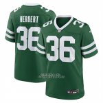 Camiseta NFL Game New York Jets Khalil Herbert Legacy Verde