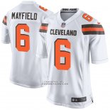 Camiseta NFL Game Nino Cleveland Browns Baker Mayfield Blanco