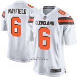 Camiseta NFL Game Nino Cleveland Browns Baker Mayfield Blanco