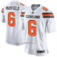 Camiseta NFL Game Nino Cleveland Browns Baker Mayfield Blanco