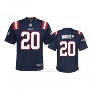 Camiseta NFL Game Nino New England Patriots Kyle Dugger Azul