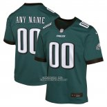 Camiseta NFL Game Nino Philadelphia Eagles Alterno Personalizada Verde