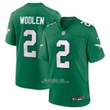 Camiseta NFL Game Philadelphia Eagles Tariq Woolen Alterno Verde