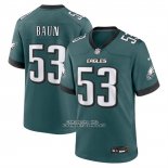 Camiseta NFL Game Philadelphia Eagles Zack Baun Jugador Verde