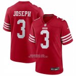 Camiseta NFL Game San Francisco 49ers Greg Joseph Rojo