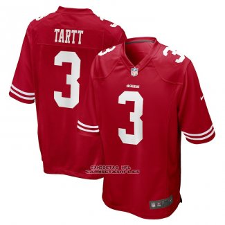 Camiseta NFL Game San Francisco 49ers Jaquiski Tartt 3 Rojo