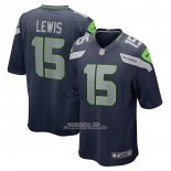 Camiseta NFL Game Seattle Seahawks Levi Lewis Azul