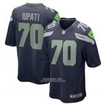 Camiseta NFL Game Seattle Seahawks Mike Iupati Azul