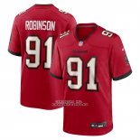 Camiseta NFL Game Tampa Bay Buccaneers A'Shawn Robinson Rojo Camiseta NFL Game Tampa Bay Buccaneers A'Shawn Robinson Rojo