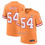 Camiseta NFL Game Tampa Bay Buccaneers Lavonte David 50th Season Naranja
