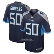 Camiseta NFL Game Tennessee Titans Jack Gibbens Primera Azul
