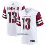 Camiseta NFL Game Washington Commanders Emmanuel Forbes Jr. Segunda Blanco