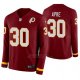 Camiseta NFL Hombre Washington Commanders Troy Apke Burgundy Therma Manga Larga
