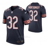 Camiseta NFL Legend Chicago Bears David Montgomery Color Rush Azul