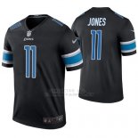 Camiseta NFL Legend Hombre Detroit Lions Marvin Jones Negro Color Rush