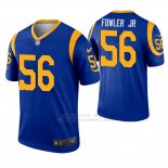 Camiseta NFL Legend Hombre St Louis Rams 56 Dante Fowler Jr. Azul