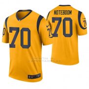 Camiseta NFL Legend Hombre St Louis Rams Joseph Noteboom Oro Color Rush