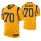 Camiseta NFL Legend Hombre St Louis Rams Joseph Noteboom Oro Color Rush