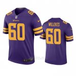 Camiseta NFL Legend Minnesota Vikings Kenny Willekes Violeta Color Rush