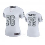 Camiseta NFL Legend Mujer Las Vegas Raiders John Simpson Blanco