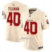 Camiseta NFL Limited Arizona Rojos Pat Tillman 2025 Rivalries Collection Retired Crema