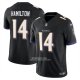Camiseta NFL Limited Baltimore Ravens Kyle Hamilton Alterno Vapor F.U.S.E. Negro