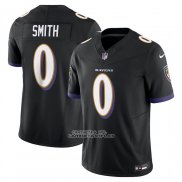 Camiseta NFL Limited Baltimore Ravens Roquan Smith Alterno Vapor F.U.S.E. Negro
