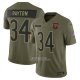 Camiseta NFL Limited Chicago Bears Walter Payton 2025 Salute To Service Retired Verde Militar