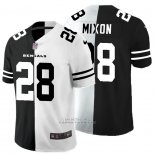 Camiseta NFL Limited Cincinnati Bengals Mixon Black White Split