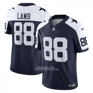 Camiseta NFL Limited Dallas Cowboys CeeDee Lamb Vapor F.U.S.E. Azul