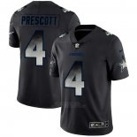 Camiseta NFL Limited Dallas Cowboys Prescott Smoke Fashion Negro