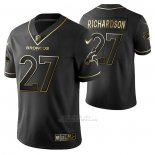 Camiseta NFL Limited Denver Broncos Horace Richardson Golden Edition Negro