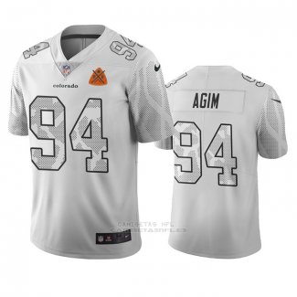 Camiseta NFL Limited Denver Broncos Mctelvin Agim Ciudad Edition Blanco