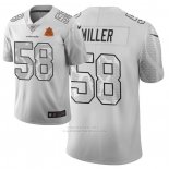 Camiseta NFL Limited Denver Broncos Von Miller Ciudad Edition Blanco