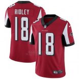 Camiseta NFL Limited Hombre Atlanta Falcons 18 Calvin Ridley Home Rojo Vapor Untouchable