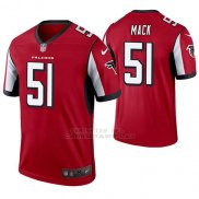 Camiseta NFL Limited Hombre Atlanta Falcons Alex Mack Rojo Legend