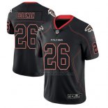 Camiseta NFL Limited Hombre Atlanta Falcons Tevin Coleman Negro Color Rush 2018 Lights Out