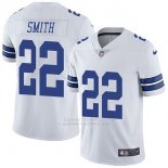 Camiseta NFL Limited Hombre Dallas Cowboys 22 Smith Blanco