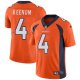 Camiseta NFL Limited Hombre Denver Broncos 4 Case Keenum Naranja Stitched Vapor Untouchable