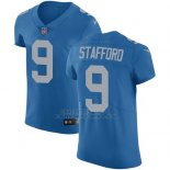 Camiseta NFL Limited Hombre Detroit Lions 9 Matthew Stafford Azul Alterno Stitched Vapor Untouchable